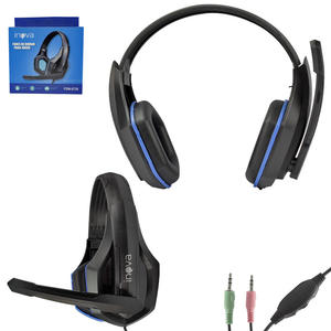 Headphone Gamer Com Microfone Hd Azul FON-8730 FON-8730 INOVA