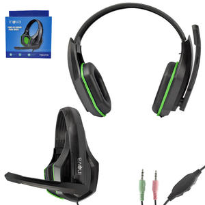 Headphone Gamer Alto Falante 40Mm Microfone Hd Verde FON-8730 INOVA