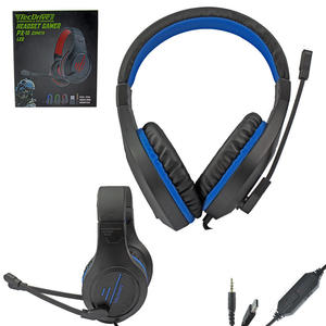 Headphone Gamer Cabo 2.20M Ps3/Ps4/Xbox One Azul PX-10 TEC DRIVE