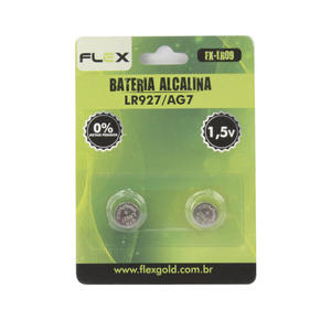 Bateria Alcalina 1,5v LR927/AG7 FX-LR09 FLEX FX-LR09 flex