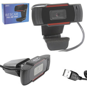 Webcam Com Microfone Digital Integrado USB Full HD 1080p KP-CW101 KNUP