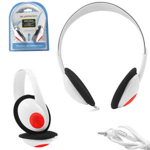 Headphone Com Microfone Stereo Bass Branco KS-5213 GENERICO