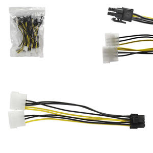 Cabo Adaptador Pci Express 8 Pinos Com 10 Unidades 20 Centímetros CM-12 DEX