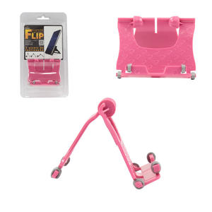 Suporte Para Celular Flip Com 3 Níveis De Inclinação Rosa RELIZA RELIZA RELIZA