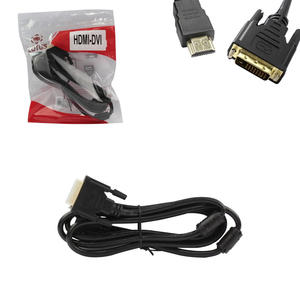 Cabo HDMI Para DVI Macho Full HD com Filtro Conectores Banhados Sem Malha 1.80 Metros DP-DP LOTUS