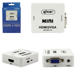 Conversor HDTV2 Para VGA Hdmi Para Vga KP-AD115 KNUP