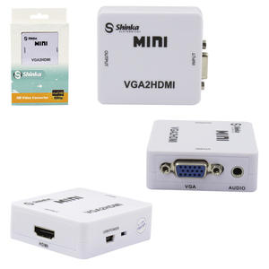 Conversor VGA Para HDMI Com Saída De Áudio SHINKA VGA2HDMI SHINKA