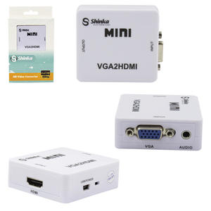 Conversor VGA Para HDMI Com Saída De Áudio VGA2HDMI SHINKA