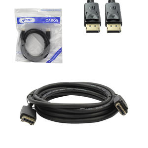 Cabo Displayport Macho Para Macho 3 Metros KP-CB600/3M KNUP