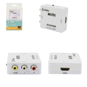 Conversor De Vídeo Rca Para Hdmi AV2HDMI SHINKA