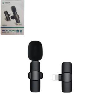 Microfone De Lapela Entrada USB C Sem Fio MC803 GENERICO