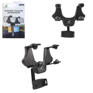 Suporte Celular Retrovisor Rotação 270 Graus XC-SP-23 X-CELL