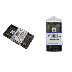 Memória Notebook Kingston 8GB DDR4 2666 Mhz KVR26S19S8/8 KVR26S19S8/8 KINGSTON