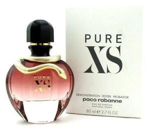 TESTER PURE XS PACO RABANNE FEM EAU DE PARFUM 80ML 555499 BELLA FAMME