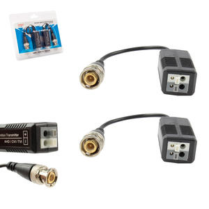 Conector de Video Duplo Distancia de 300 Metros Para CVI/AHD E 200 Metros Para TVI 720/1080P KP-CA302 ÍPEGA