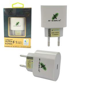 Carregador para Tomada USB-C De 20W USB-C Anatel XC-UR27-20W X-CELL