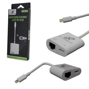 Adaptador De Iphone Para RJ45 Com Entrada Lightning Para Carregamento X-CELL XC-ADP-53 X-CELL