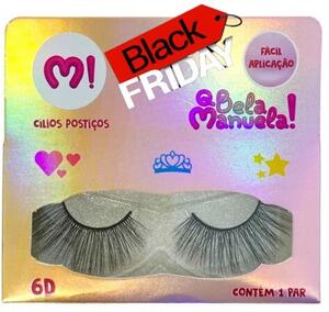 CILIOS POSTIÇOS QBELA MANUELA QBM-607 GENERICO