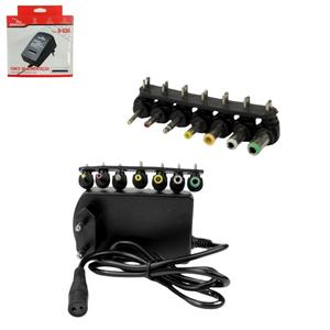 Fonte Universal Com Regulagem 30W 3.0A Bivolt 7 Pinos 3V 4.5V 5V 6V 7.5V 9V 12V D-536 GRASEP