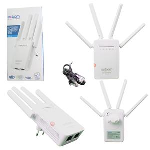 Repetidor E Amplificador De Sinal Wifi Com Antenas Externas Até 300 MBPS YWIP-Q4 EXBOM