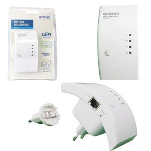 Repetidor e Amplificador de Sinal Wifi 300Mbps Branco YWIP-C5 EXBOM YWIP-C5 EXBOM