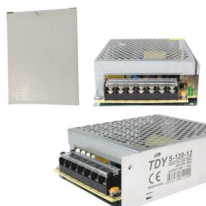 Fonte Chaveada Cftv AC-DC 12V 10A á 120W Bivolt 60Hz 12V10A GENERICO