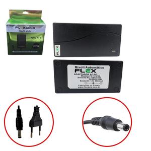 Fonte Plug P4 C+ 12V 5A Bivolt FX-12V/5A FLEX