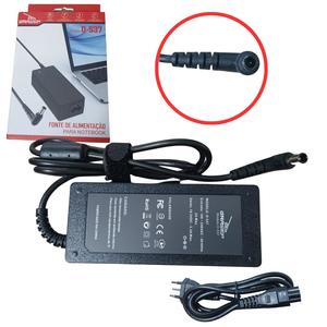 Fonte Para NoteBook Compativel com HP 19.5v 3.3A Potencia 65W Bivolt Pino 6.5x4. D-537 GRASEP