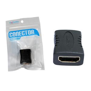 Adaptador HDMI Femea Para Femea Resistente a Oxidação EXBOM ADAPTADOR EXBOM