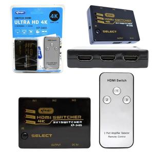 Hub Hdmi Switch 3 Portas 4K Ultra HD KNUP KP-3465 KNUP