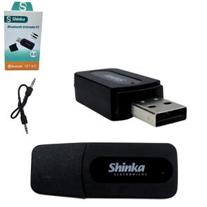 Adaptador Bluetooth 5.0 Receptor De Musica Cabo P2 30 Centimetros YET-M1 SHINKA YET-M1 SHINKA