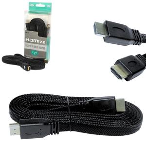 Cabo HDMI 2 Metros Macho Para Macho com Malha DEX HM-204 DEX