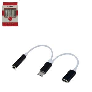 Adaptador TYPE-C Saida P2 3,5mm + Recarga XTRAD XT2144 XTRAD