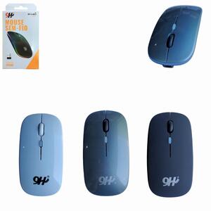 Mouse Sem Fio Recarregável USB-C 2.4 GHz Cores Sortidas A6015 GENERICO