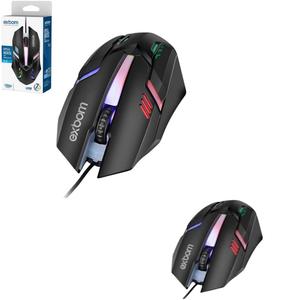 Mouse Optical Com Iluminação RGB 1200 DPI MS-62 EXBOM MS-62 EXBOM