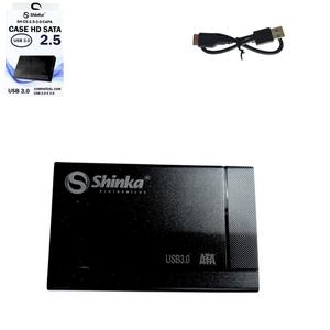 Case HD Sata 2.5 USB 3.0 SHINKA SH-CS-2.5-3.0-CAPA SHINKA
