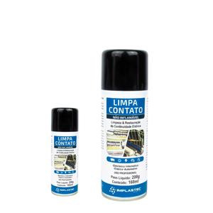 Limpa Contato Eletrônicos Automotivo E Elétrica 200g 160ml LIMPA CONTATO IMPLASTEC