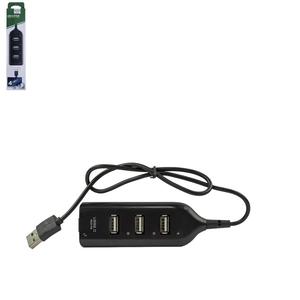 Hub USB Com 4 Portas de Entrada e 1 Saida 12Mbps Cabo 0,40cm X-021 VOO