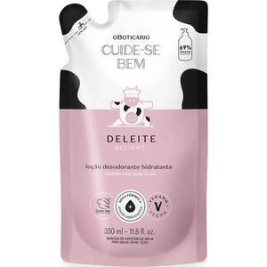 REFIL CUIDE SE BEM DELEITE 350ml 855421 BOTICARIO