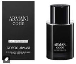GIORGIO ARMANI CODE EDT MASC 125ml 636513 BELLA FAMME
