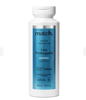 MATCH SHAMPOO LISO PROLONGADO 300ml 828449 BOTICARIO
