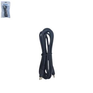 Cabo USB-C Para USB-C Compatível Com Smartphone e Notebook 100W 1,5 m Preto CB-TPC-100W SHINKA