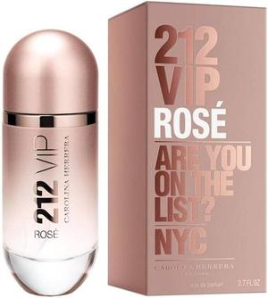 CAROLINA HERRERA 212 VIP ROSÉ ARE YOU ON THE LIST? NYC FEM. 80ML 088197 BELLA FAMME