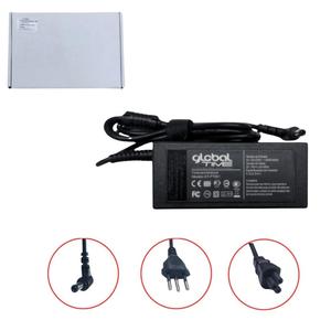 Fonte Compativel com POSITIVO ASUS TOSHIBA LG LENOVO ITAUTEC PHILCO Cce 19V 3.42A Pino 5.5Mm*2.5Mm GT-FT001 GLOBAL TIME