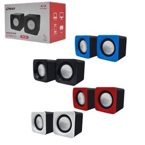 Caixa De Som USB 2.0 Total De 3Wx2 RMS 70dB XDG1001 XTRAD
