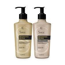 COMBO EUDORA SIAGE RECONSTROI OS FIOS SHAMPOO+ CONDICIONADOR 400ML 543618 BOTICARIO