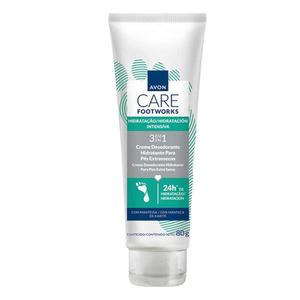 FOOTWORKS CREME HIDRATANTE PARA PÉS EXTRASSECOS 80G 325023 AVON