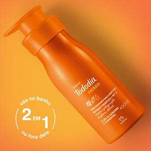 TODODIA HIDRATANTE CORPORAL FLOR DE GENGIBRE E TANGERINA 400ML 152871 NATURA