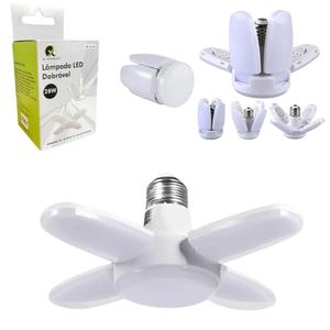 Lâmpada LED 28W Com 4 Abas De Iluminação Dobráveis XC-LL-03 X-CELL