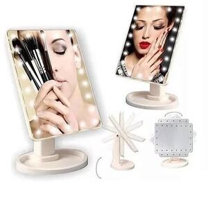 ESPELHO DE MESSA COM LED LARGE LED MIRROR AJ-P20 GENERICO
